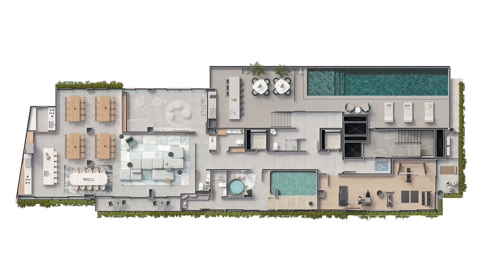 PLANTA ÁREA DE LAZER PLANTA ÁREA DE LAZER